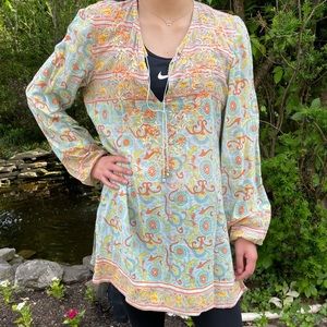 Lucky Brand Floral Blouse